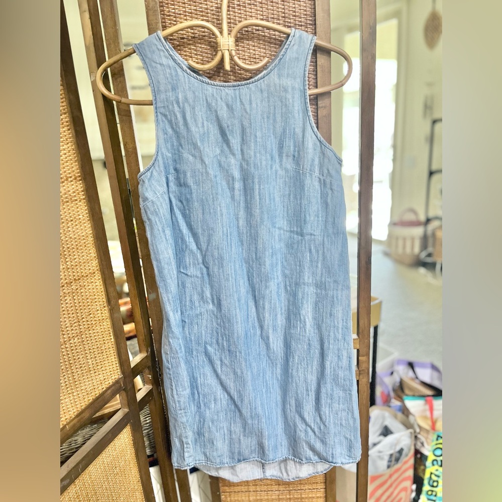 Universal Thread Light Blue Denim Shift Dress